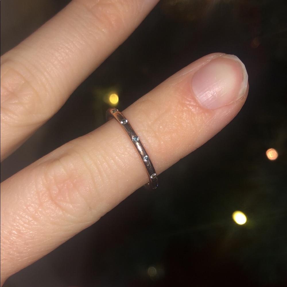 Pandora rose gold band